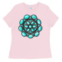 Bubblegum Pink gemstone jewelry Ladies Tee - RanaPortraitStore