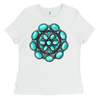 White gemstone jewelry Ladies Tee - RanaPortraitStore