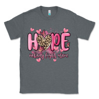 Charcoal Heather hope nobody fights alone Classic Tee - MaliasSmallBusiness