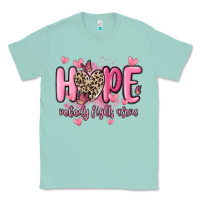 Seafoam hope nobody fights alone Classic Tee - MaliasSmallBusiness