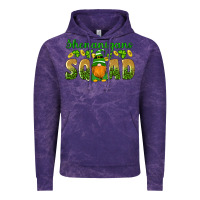 Cloud Purple shenanigans squad gnomes shamrock gold leopard glitter Vintage Hoodie - Artiststas