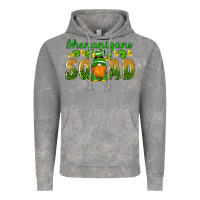 Cloud Rock shenanigans squad gnomes shamrock gold leopard glitter Vintage Hoodie - Artiststas