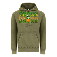 Vintage Olive shenanigans squad gnomes shamrock gold leopard glitter Vintage Hoodie - Artiststas