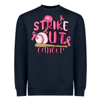 Navy strike out cancer baseball Heavyweight Sweatshirt - MaliasSmallBusiness