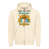 Sandshell when you dont find the sunshine be the sunshine Zipper Hoodie - LillyAllenDesigns