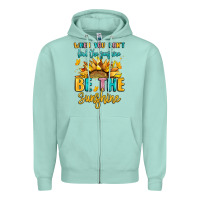 Seafoam when you dont find the sunshine be the sunshine Zipper Hoodie - LillyAllenDesigns
