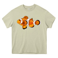 Mossy clown fish side Heavy Core Tee - BarkalooDesign