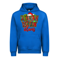 Cobalt christmas jelly bean claus Urban Hoodie - FaDigitalArtStudio
