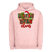 Pigment Salmon christmas jelly bean claus Urban Hoodie - FaDigitalArtStudio