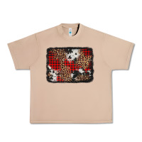 Burro distressed cowhide leopard christmas background Urban Heavy Tee - Jasminsmagicworld