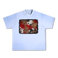 Grape Ice distressed cowhide leopard christmas background Urban Heavy Tee - Jasminsmagicworld