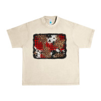 Sandshell distressed cowhide leopard christmas background Urban Heavy Tee - Jasminsmagicworld