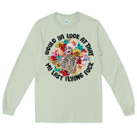 Matcha would ya look at that my last flying fuck Long Sleeve Tee - MaliasSmallBusiness