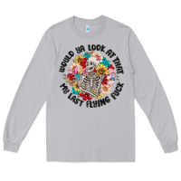 Moon Dust would ya look at that my last flying fuck Long Sleeve Tee - MaliasSmallBusiness