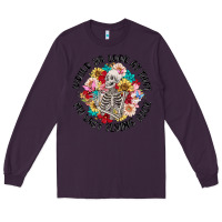 Plum would ya look at that my last flying fuck Long Sleeve Tee - MaliasSmallBusiness