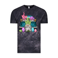 Cloud Black easter gnomes farm truck Vintage Tee - Jasminsmagicworld