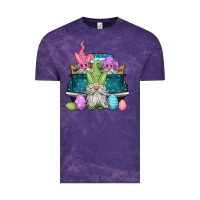Cloud Purple easter gnomes farm truck Vintage Tee - Jasminsmagicworld