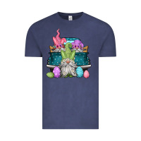 Vintage Denim easter gnomes farm truck Vintage Tee - Jasminsmagicworld