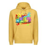 Antique Gold Autism accept understand love Premium Hoodie - NancyCooperArtShop