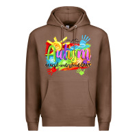 Chestnut Autism accept understand love Premium Hoodie - NancyCooperArtShop