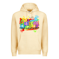 Pina Colada Autism accept understand love Premium Hoodie - NancyCooperArtShop
