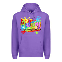 Purple Autism accept understand love Premium Hoodie - NancyCooperArtShop