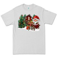 Dove Grey christmas gnomes barnyard Premium Tee - FaDigitalArtStudio