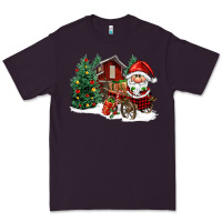 Plum christmas gnomes barnyard Premium Tee - FaDigitalArtStudio