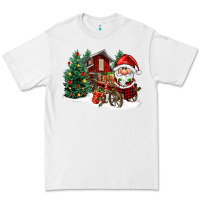 White christmas gnomes barnyard Premium Tee - FaDigitalArtStudio