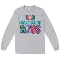 Moon Dust 100 mermazing days Long Sleeve Tee - MaliasSmallBusiness