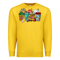Lemon school bus driver coffee cups Premium Sweatshirt - NancyCooperArtShop