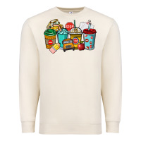Sandshell school bus driver coffee cups Premium Sweatshirt - NancyCooperArtShop