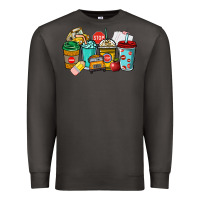 Smoke school bus driver coffee cups Premium Sweatshirt - NancyCooperArtShop