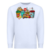 School Bus Driver Coffee Cups Premium Sweatshirt | Teevron