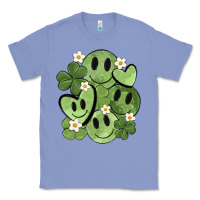 Colony Blue st. patrick's day green smile Classic Tee - MaliasSmallBusiness