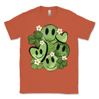 Copper st. patrick's day green smile Classic Tee - MaliasSmallBusiness
