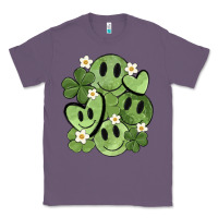 Lavender st. patrick's day green smile Classic Tee - MaliasSmallBusiness