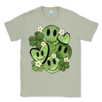 Matcha st. patrick's day green smile Classic Tee - MaliasSmallBusiness