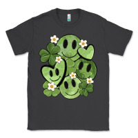 Smoke st. patrick's day green smile Classic Tee - MaliasSmallBusiness