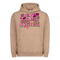 Pigment Burro Valentine's Day only good vibes Urban Hoodie - FaDigitalArtStudio
