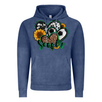 Vintage Denim soccer hearts Vintage Hoodie - Jasminsmagicworld