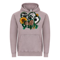 Vintage Zinc soccer hearts Vintage Hoodie - Jasminsmagicworld