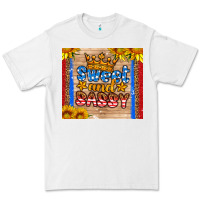 White usa flag sweet and sassy Premium Tee - HRA Design Shop