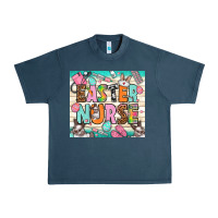 Midnight Navy easter nurse Urban Heavy Tee - NancyCooperArtShop