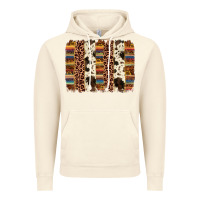 Vintage Artic serape sunflower cowhide leopard brushstroke Vintage Hoodie - AdoDesignShop