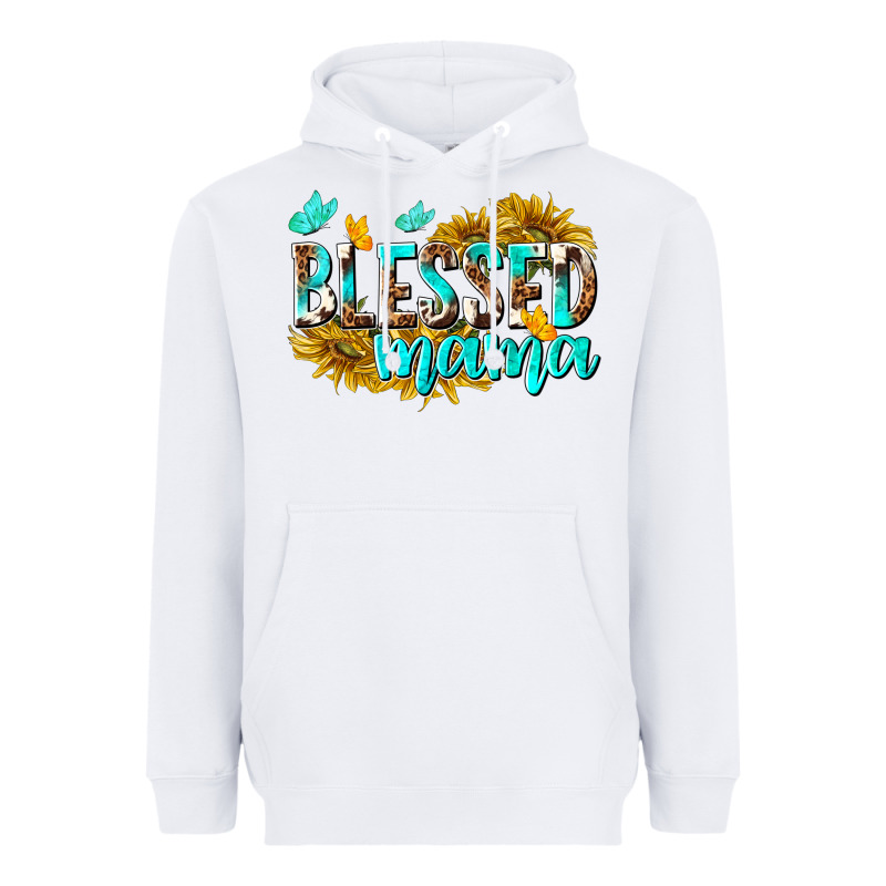 Blessed Mama Heavyweight Hoodie by texasbilliewilder | Teevron