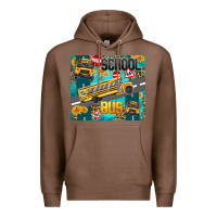 Chestnut school bus Premium Hoodie - texasbilliewilder