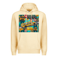 Pina Colada school bus Premium Hoodie - texasbilliewilder