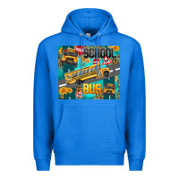 True Royal school bus Premium Hoodie - texasbilliewilder
