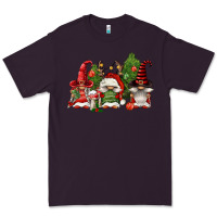 Plum christmas gnomies Premium Tee - FaDigitalArtStudio